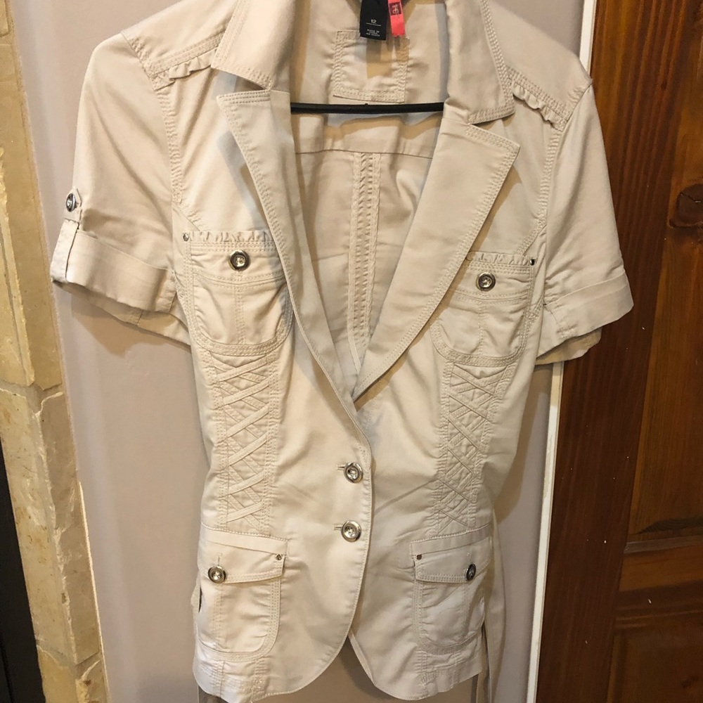 WHBM Tan Jacket